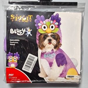 Spirit Bluey-chattermax Pet Costume Large